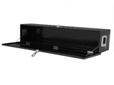 50"Aluminum Five Pattern Toolbox Single Lock Black 40243815