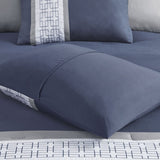 Cal King 8 Piece Embroidered Comforter Set B03594956