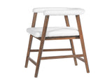 24.5'' Seat Height Bar Stools with Back, Comfortable Counter Stools for Kitchen Island/Dining Room, N780P354190D
