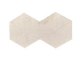 Hexagon Marble tile, White marble, natural marble,for wall and floor, polished marble tile, natural W1696P262341