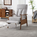 COOLMORE Wood Frame Armchair, Modern Accent Chair Lounge Chair for Living Room W1539P152195
