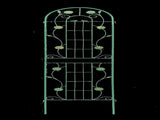4 Pack Metal Garden Trellis 86.7" x 19.7" Rustproof Trellis for Climbing Plants Outdoor Flower W1586135959