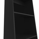 ZUN Anthem Bookcase in Melamine with Three Shelves, Black B128P244988