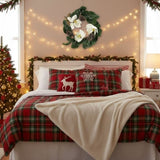 22" Christmas Wreath Creamy White Magnolia Elegant Holiday Door Decor, Indoor Outdoor Pinecone 52359282