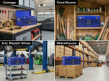20-inch Steel Portable Tool Box With Drawers - Tool Storage Box Organizer With Metal Lock Closure 67419346