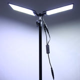 LED Work with Stand, 11200 Lumen Dual-Head Tripods Construction, Outdoor Construction 69835672