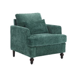 COOLMORE Wood Frame Armchair, Modern Accent Chair Lounge Chair for Living Room,Tufted Club Chair, W395P151904