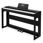 ZUN GDP-104 88 Keys Full Weighted Keyboards Digital Piano with Furniture 73010645