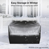 2pcs armless sofa 2pcs footstool 1pcs double sofa 1pcs coffee table with storage, gray 62176797