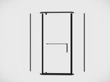 36*36*72" Pivot shower door, with 1/4" tempered glass, Frameless Neo-Angle Pivot Shower W1675P399619