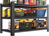3-Layer Storage Rack, Metal Storage Rack, Adjustable Height Partition, Suitable For Living Room, W1831P338411