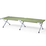 RHB-03A Portable Folding Camping Cot with Carrying Bag Army Green 27860141