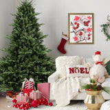 ZUN 9FT Christmas Tree Simulate Nature Advanced Materials Premium Hinged Spruce Artificial Douglas Firs W1773P203597