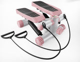 ZUN Steppers for Exercise, Stair Stepper with Resistance Bands, Mini Stepper with 330LBS Loading 32915574