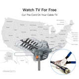 28-36dB 360&deg UV Dual-band Outdoor Antenna US Plug 66280789
