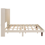 Stylish High Headboard Bed, 54 "High Headboard, High Quality, Comfortable High Back Design Ideal for W1716P221489