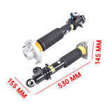 1 Pair Rear Shock Absorbers EDC 37106875090 Replacement for BMW X5 F15 xDrive35d 2014-2018 32056034