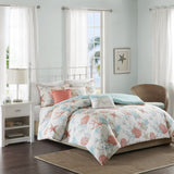 Full/Queen 6 Piece Cotton Sateen Duvet Cover Set B03597308