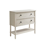 ZUN 2 Drawer Accent Chest Antique Cream See below B03548935