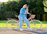 Steel Frame,Multiple Colors, for 10Years Old Girls Bike,24 inch wheel W1019P352663