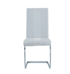 ZUN ALTIS FABRIC WHITE DINING CHAIRS B201P264148