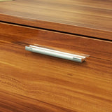 Walnut TV Stand for 70 Inch TV Stands, Media Console Entertainment Center Television Table, 2 65710230