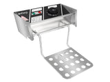 US Standard EH82 Deep Fryer, 110V, 3400W, 22.8QT/21.6L, Silver Stainless Steel, Double Tank, 85952191