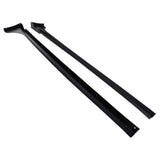 Side Skirts Extension Panel Lip fit for Honda Civic MC FE180JDM 22-2025 Gloss Black 67049404