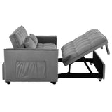 Convertible Sofa Bed,3-in-1 Pull Out Couch Bed with Reclining Backrest and Pillows,Sofa Bed Chair W2941P306500