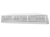10'x30' Outdoor Party Tent with 8 Removable Sidewalls, Waterproof Canopy Patio Wedding Gazebo, White 84898035