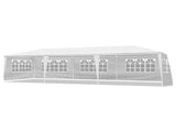 10'x30' Outdoor Party Tent with 8 Removable Sidewalls, Waterproof Canopy Patio Wedding Gazebo, White 84898035