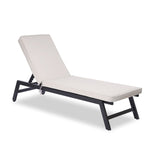 ZUN Outdoor Lounge Chair Cushion Replacement Patio Funiture Seat Cushion Chaise Lounge Cushion-Beige W419P147924