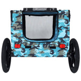 Outdoor Heavy Duty Collapsible Pet Bike Trailer with 16-Inch All-Terrain Wheels & Universal Hitch W1364P268346