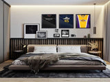 Shirt Display Frame With UV Resistant Acrylic and Hanger, Wall Mounted Baseball Basketball Football 61708878