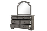 ZUN Grace Traditional Style 7-Drawer Dresser made with wood in Rustic Gray B00978934