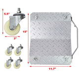 Car Dolly, Heavy Duty Wheel Dolly,4 Tire Wheel Dolly Car Stakes 6000lbs Capacity W46536700