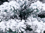 6ft Flocking Tied Light Christmas Tree 83423440