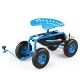 Rolling Garden Work Seat with Wheels, Gardening Stool for Planting, Garden Scooter with 360 Degree 29689939