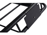 Rooftop Cargo Carrier Basket Motoring Roof Rack,Top Mount Roof Rack 42" black steel 95972669