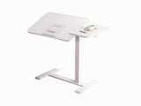 (UPGRADED) Overbed Bedside Desk, Mobile Rolling Laptop Stand Tilting Overbed Table with Wheels, W2641P368240