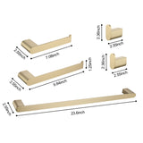 5- Piece Bathroom Hardware Set W928P147470
