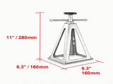 4 Pack RV Stabilizer Jacks, 6000 Lbs Capacity, 11-17 Inch Adjustable, for Travel Trailer & Camper 53297786