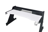 Black and White 2-Drawer Gaming Desk B062P215511
