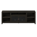 ZUN 95 inch TV Stand Console for TVs up to 100 inches, No Assembly Required, Mocha Finish B108P160185