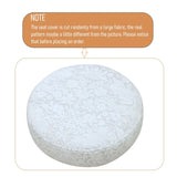 29'' Floral Print Counter Height Bar Stool with Footrest Set of 2 Upholstered Round Barstools for 19232380