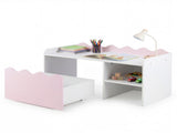Kids Toy Storage Organizer with Movable Drawer & Anti-Tipping Kit for Playroom Nursery - Pink 70922205