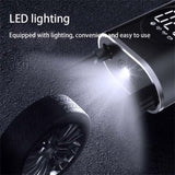 1 Set Car Charging Dual-use Mini Portable Tire Inflator Suitable for Bicycles, Electric Cars, Cars 77401873