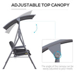 2 seats Outdoor Patio Swing Chair 65022294