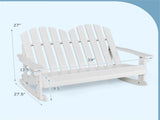 Outdoor solid wood rocking chair for children 27158433
