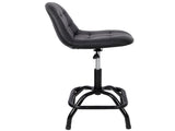360&deg Swivel Adjustable Height Bar Stool with High Back Support, Modern Counter Stool for Bar, W465P327705